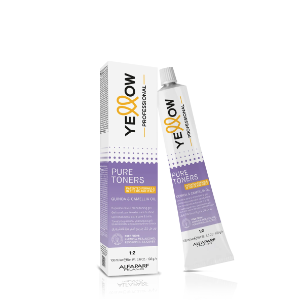 Yellow Alfaparf Tinta Permanente Pure Toners Tonalizzante Per Capelli