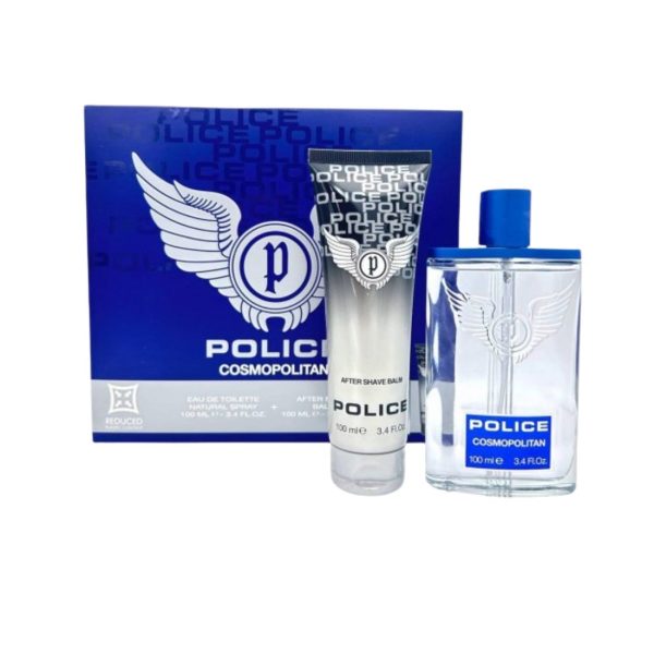 Coffret Police – After Shave Balm & Edt 100ml Cosmopolitan