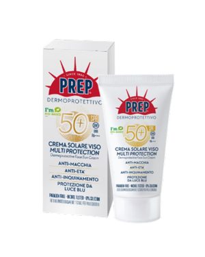 Prep - Crema Solare Viso Spf50+ Multi Protection - 50ml
