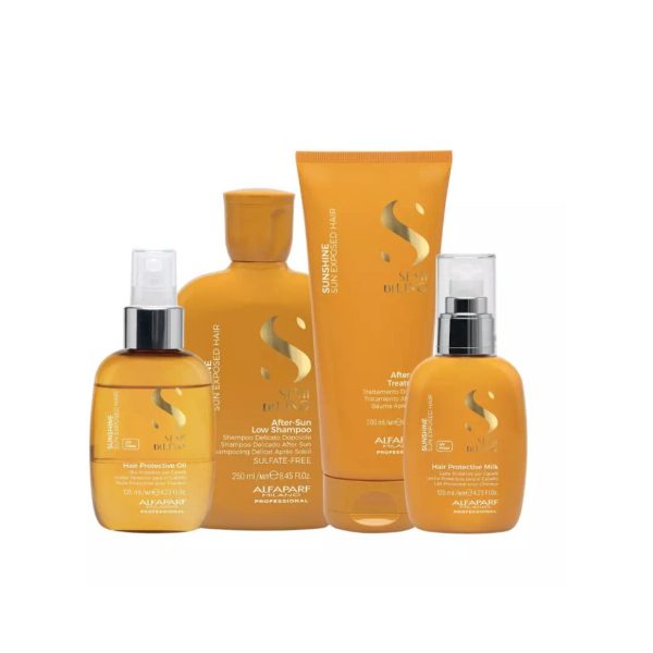 Alfaparf Kit 4 Solare Capelli Semi Di Lino