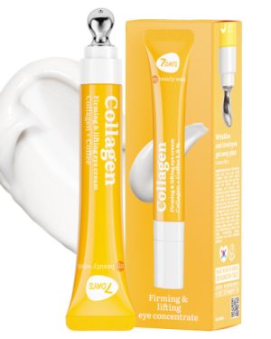 7days - Contorno Occhi Criomassaggiante, Rassodante E Lifting, Collagene 18 Ml
