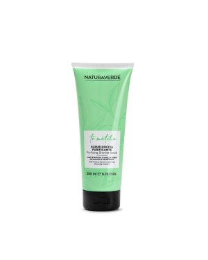 Natura Verde - Scrub Doccia Tè Matcha Con Tè Matcha E Argilla Verde