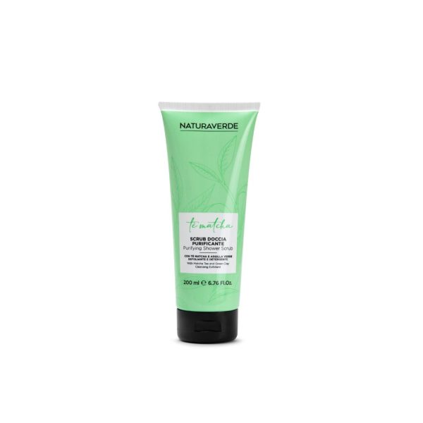 Natura Verde – Scrub Doccia Tè Matcha Con Tè Matcha E Argilla Verde