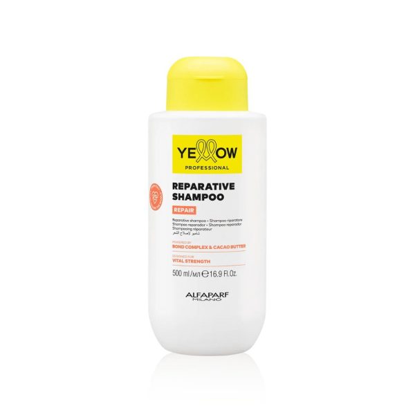 Yellow Alfaparf Repair Shampoo 500ml Shampoo Riparativo Per Capelli Danneggiati