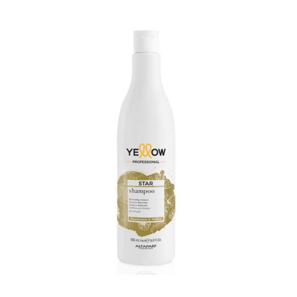 Yellow Alfaparf Star Shampoo 500ml Shampoo Illuminante Per Capelli Luminosi E Setosi