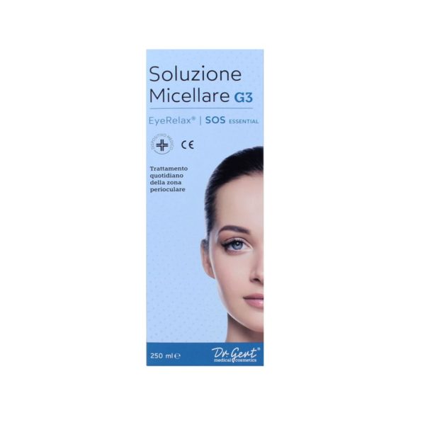 Soluzione Micellare – G2 Occhi Viso – Per Pelli Irritata Con Acido Ialuronico , Eufrasia E Vitamina B3