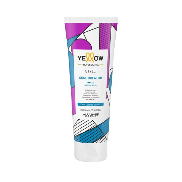 Yellow Alfaparf Curl Creator 250ml Crema Definente Per Capelli Ricci E Mossi