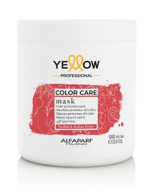 Yellow Alfaparf Color Cake Mask 1000ml Maschera Ristrutturante Per Capelli Colorati