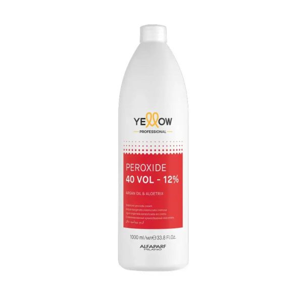 Yellow Alfaparf Ossigeno 40vol 1000ml – 12% Ossidante Professionale Per Decolorazione
