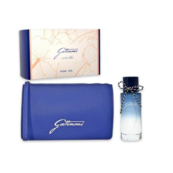 Coffret Gattinoni – Nota Blu – Profumo Edp 75ml & Pochette Ufficiale Gattinoni