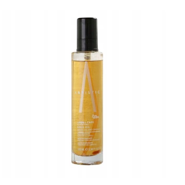 Artistic Olio Idratante Gold Oil Hydra – Hydra Care 100ml – Trattamento Nutriente E Idratante Per Capelli