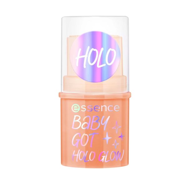 Essence – Illuminante Viso – Baby Got How Glow -illuminante Olografico In Stick Color Pesca Per Un Look Audace E Lumin