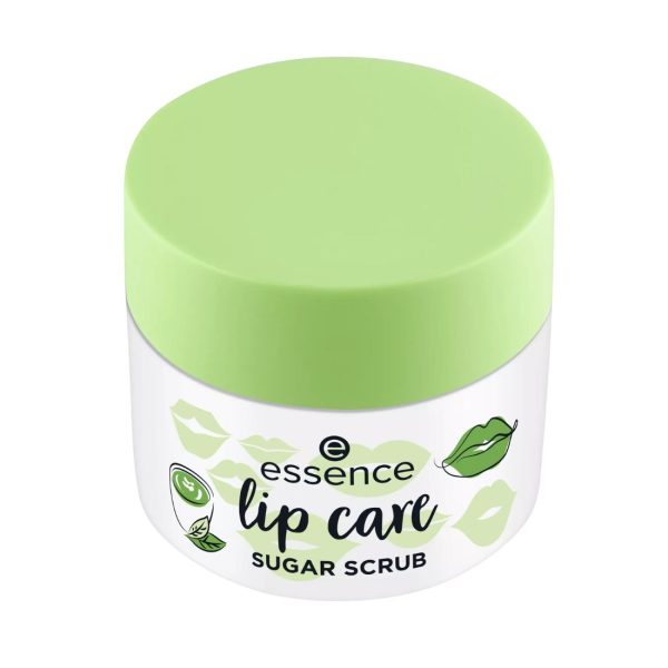 Essence -scrub – Lip Care – Scrub Labbra Profumato Al Tè Verde Matcha Con Particelle Di Zucchero Per Labbra Morbide