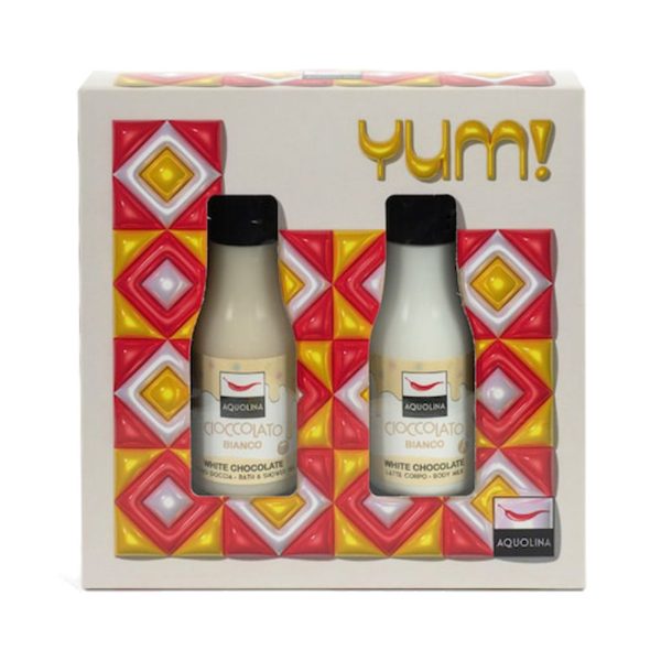 Coffret Aquolina Cioccolato Bianco – Bagno Doccia & Latte Corpo