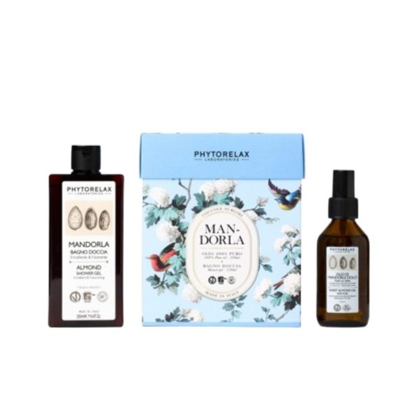 Coffret Phytorelax Mandorla Olio Di Mandorle Dolci & Bagno Doccia Alle Mandorle
