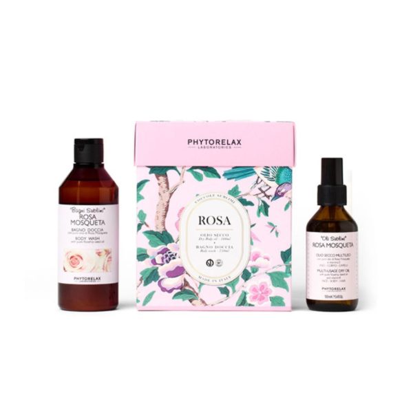 Coffret Phytorelax Rosa – Olio Secco & Bagnodoccia