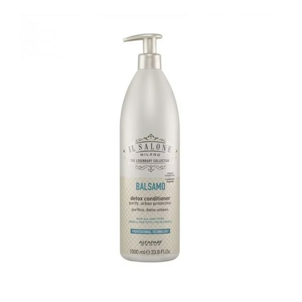 Salone Milano Detox Conditioner 1000ml Balsamo Purificante Per Capelli E Cuoio Capelluto