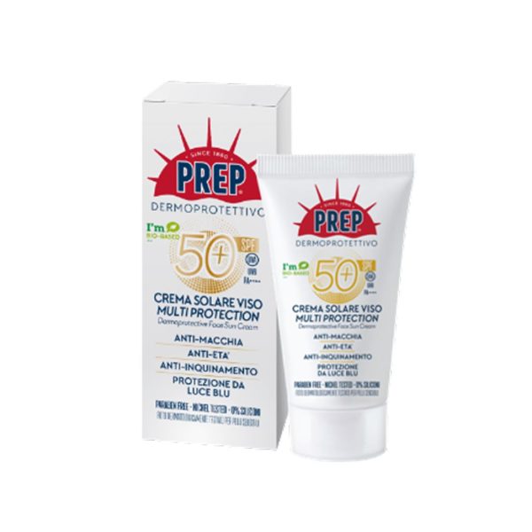 Prep – Crema Solare Viso Spf50+ Multi Protection – 50ml
