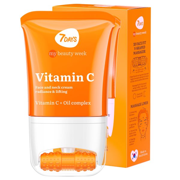 7days – Massaggiatore Vitamin C Cream Radiance & Lifting 80 Ml