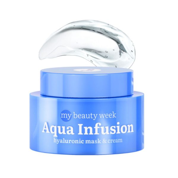 7days – Crema E Maschera Viso 2in1 Aqua Infusion All’acido Ialuronico 50 Ml