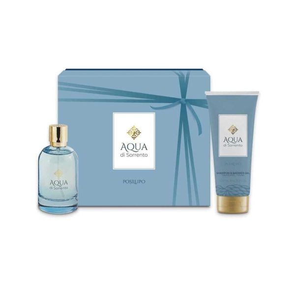 Coffret – Aqua Di Sorrento Posillipo Profumo Edp 100ml + Shampoo & Shower Gel