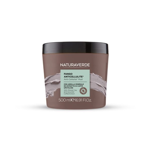 Natura Verde – Fango Anticellulite – 500ml Con Argilla Minerae Ed Estratto Di Caffè