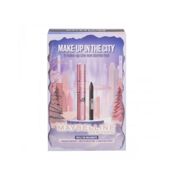 Maybelline Box Xmas 25 Mascara Sky High Black + Mini Tattoo Liner