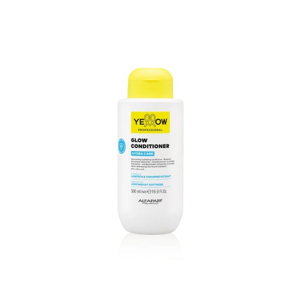 Yellow Alfaparf Glow Conditioner Hydra C Are Illuminante Idratante 500 Ml