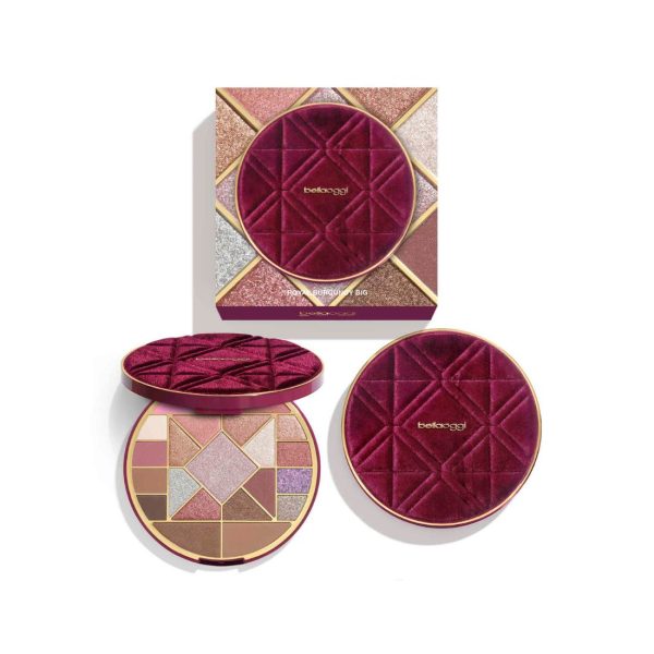 Bellaoggi Palette Velvet Dream Royal Burgundy Big