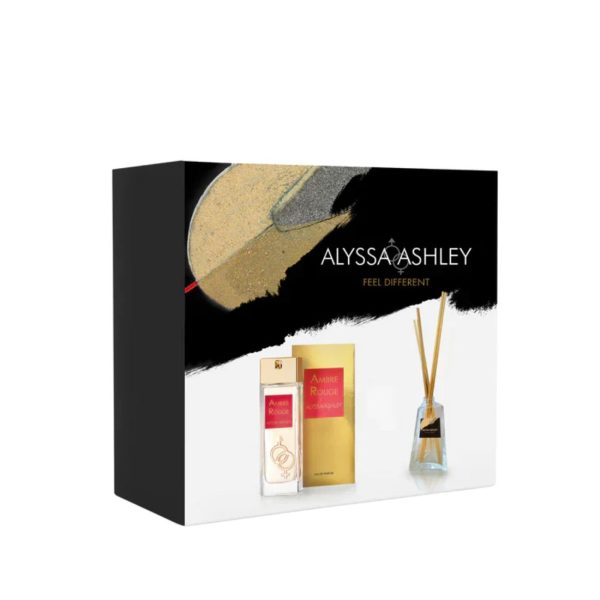 Coffret – Alyssa Ashley Ambre Rouge Edp 50 Ml + Profumatore Ambiente 50ml