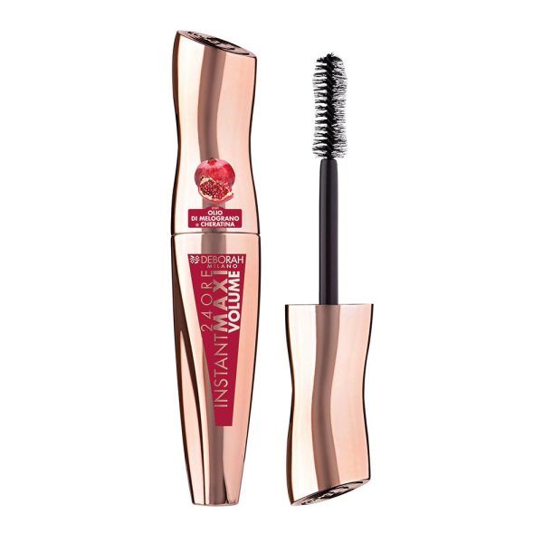 Deborah Milano – Mascara 24h Instant Maxi Volume Con Olio Di Melograno