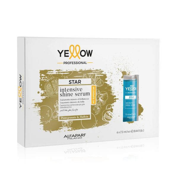 Yellow Alfaparf Star Intensive Shine Serum 6 X 13ml Siero Intensivo Per Lucentezza E Morbidezza