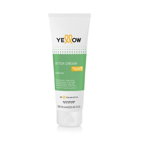 Yellow Alfaparf Scalp Detox Cream 250ml Crema Detossinante Per Cuoio Capelluto