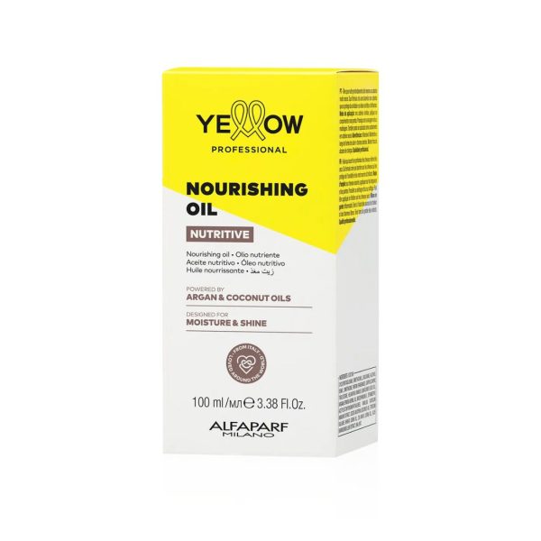 Yellow Alfaparf Nutritive Oil 125ml Olio Nutriente Per Capelli Setosi E Lucenti