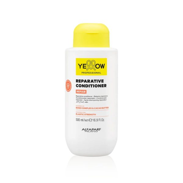 Yellow Alfaparf Repair Conditioner 500ml Balsamo Riparatore Per Capelli Danneggiati E Deboli