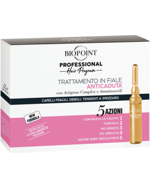 Biopoint - Trattamento In Fiale Anticaduta Per Donna - 10x7ml