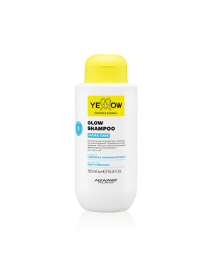 Yellow Alfaparf Glow Shampoo Hydra Care Illuminante Idratante 500 Ml