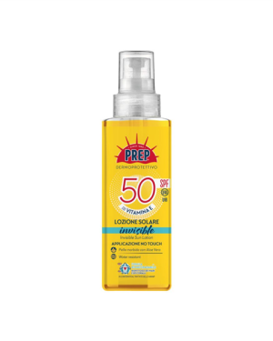 Prep Lozione Solare Invisibila 50 Spf Con Vitamine E