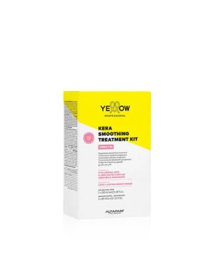 Yellow Kera Smoothing Tratament Kit Mono Trattamento Lisciante Progressivo Keratin