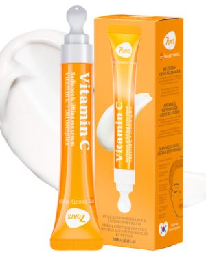 7days - Contorno Occhi Criomassaggiante, Luminosità E Lifting, Vitamina C 18 Ml