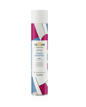 Yellow Alfaparf Strong Hairspray 500ml Lacca Fissante Forte Per Capelli