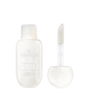 ESSENCE - MILKY GLAZED LIP BALM GLOSS ESALTAZIONE E BRILLANTEZZA: BALSAMO LABBRA GLOSSY