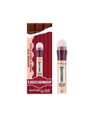 MAYBELLINE - IL DOLCE FAR MAKEUP COFANETTO REGALO NATALE, CORRETTORE MULTI-USO CANCELLA ETÀ 01 LIGHT