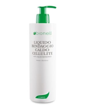 BIONELL - LIQUIDO BENDAGGIO CALDO CELLULITE BERDANO E BARDANA 500 ML